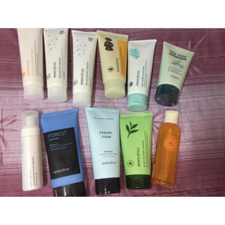 Sữa rửa mặt các dòng của Innisfree