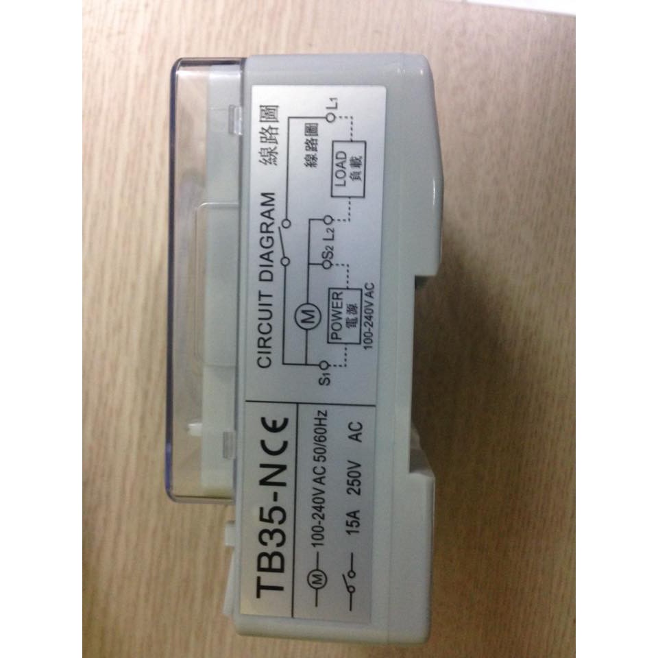 Rơle thời gian 24h, timer 24h Camsco TB35-N