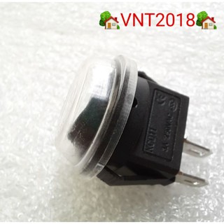 Set 5 Công tắc ON/OFF phi 16mm có nắp chống nước