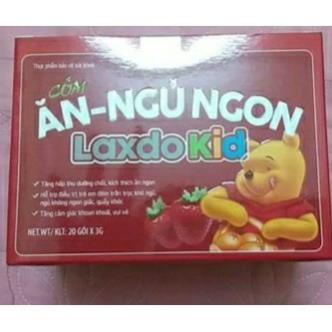 Cốm ăn Ngủ ngon LAXDOKID giúp bé ăn ngon ,ngủ tốt, bé thông minh