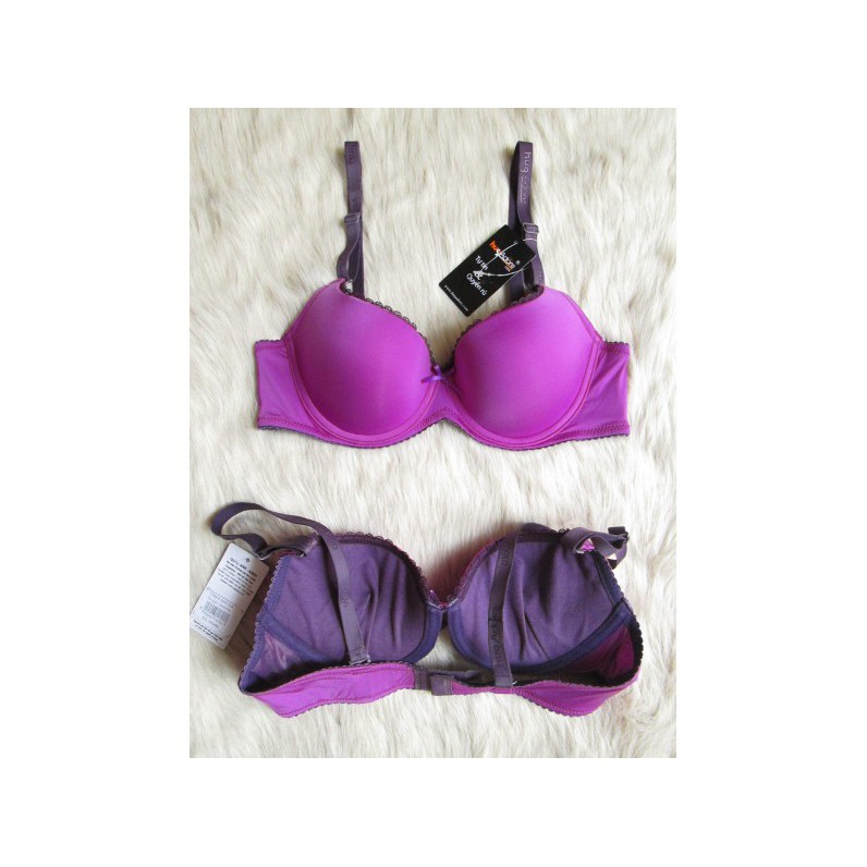 ÁO LÓT HUG Trơn viền ren - ALN09