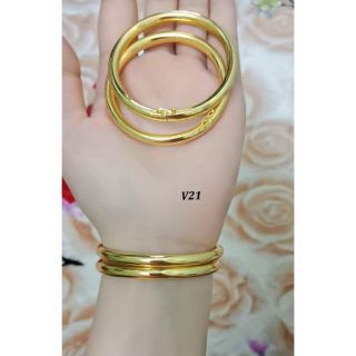 Vòng tay nữ mạ vàng