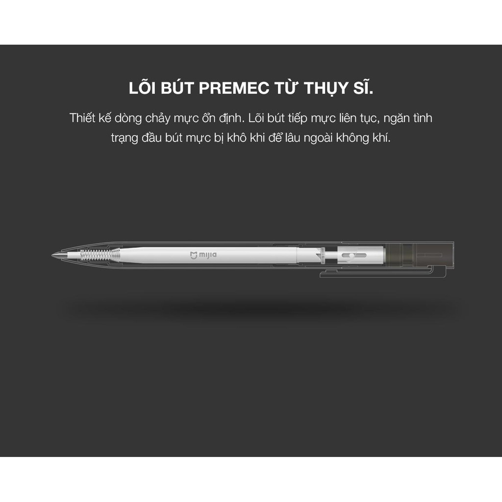 Bút bi Xiaomi Mi Pen 2 (Mực Đen)