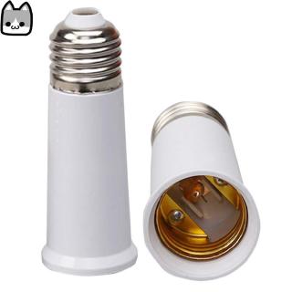 E27 to E27 65mm Extend Socket Base Lamp Holder Converter Light Bulb Cap Conversion Adapter