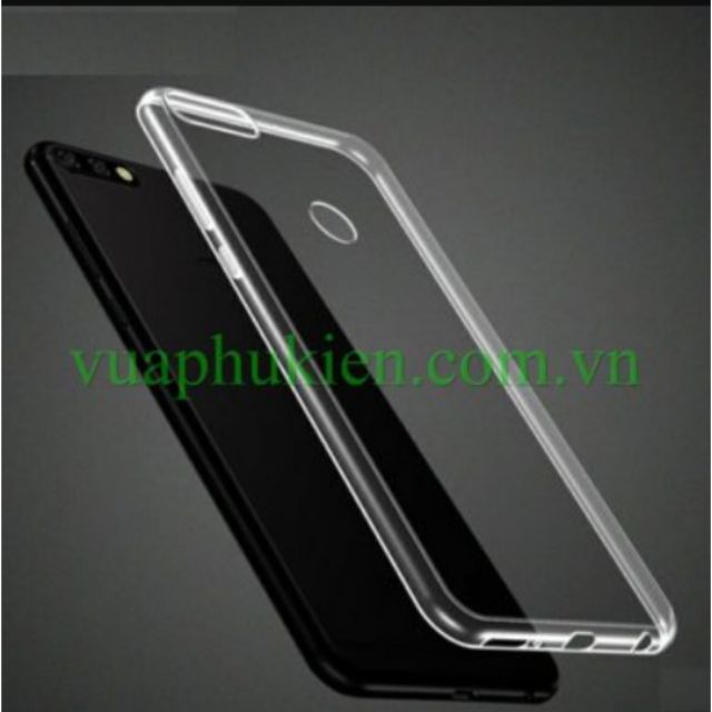 ốp dẻo Huawei Y6 Prime  trong suốt