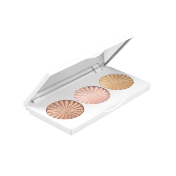 [Chính hãng]  Bảng phấn bắt Highlight Ofra Midi Palette 3 Ô màu trang điểm tiện dụng