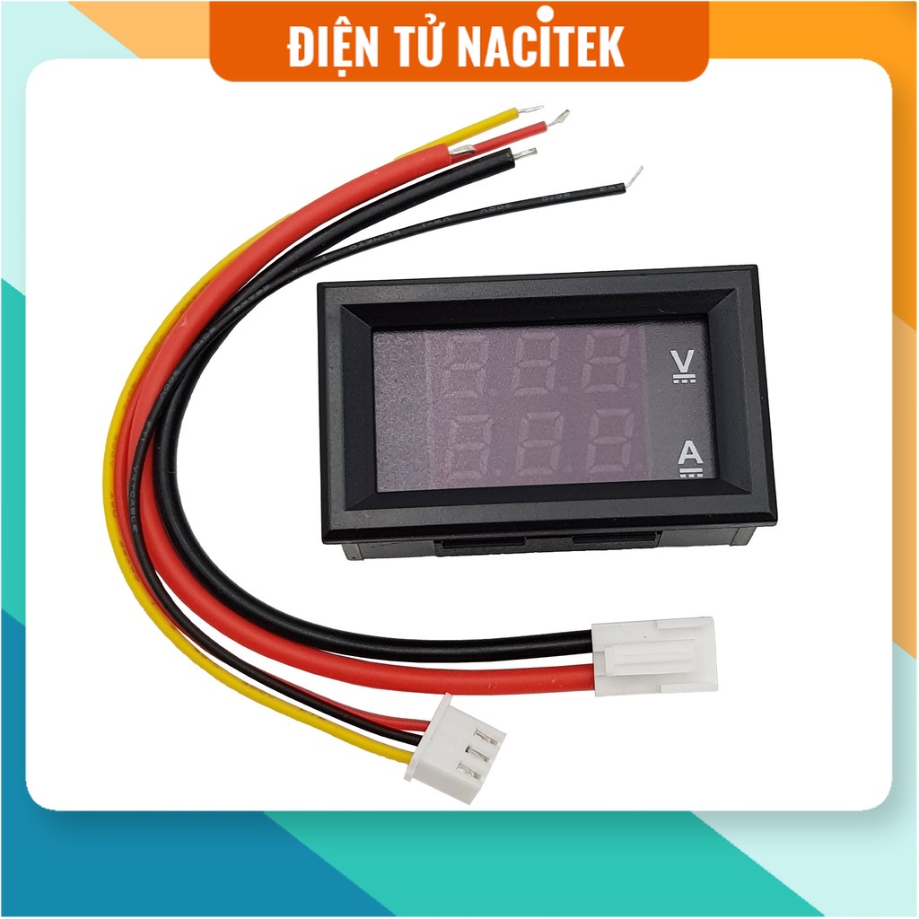 [NSHOP] Đồng Hồ Đo Dòng Áp DC 10A - DE5Q