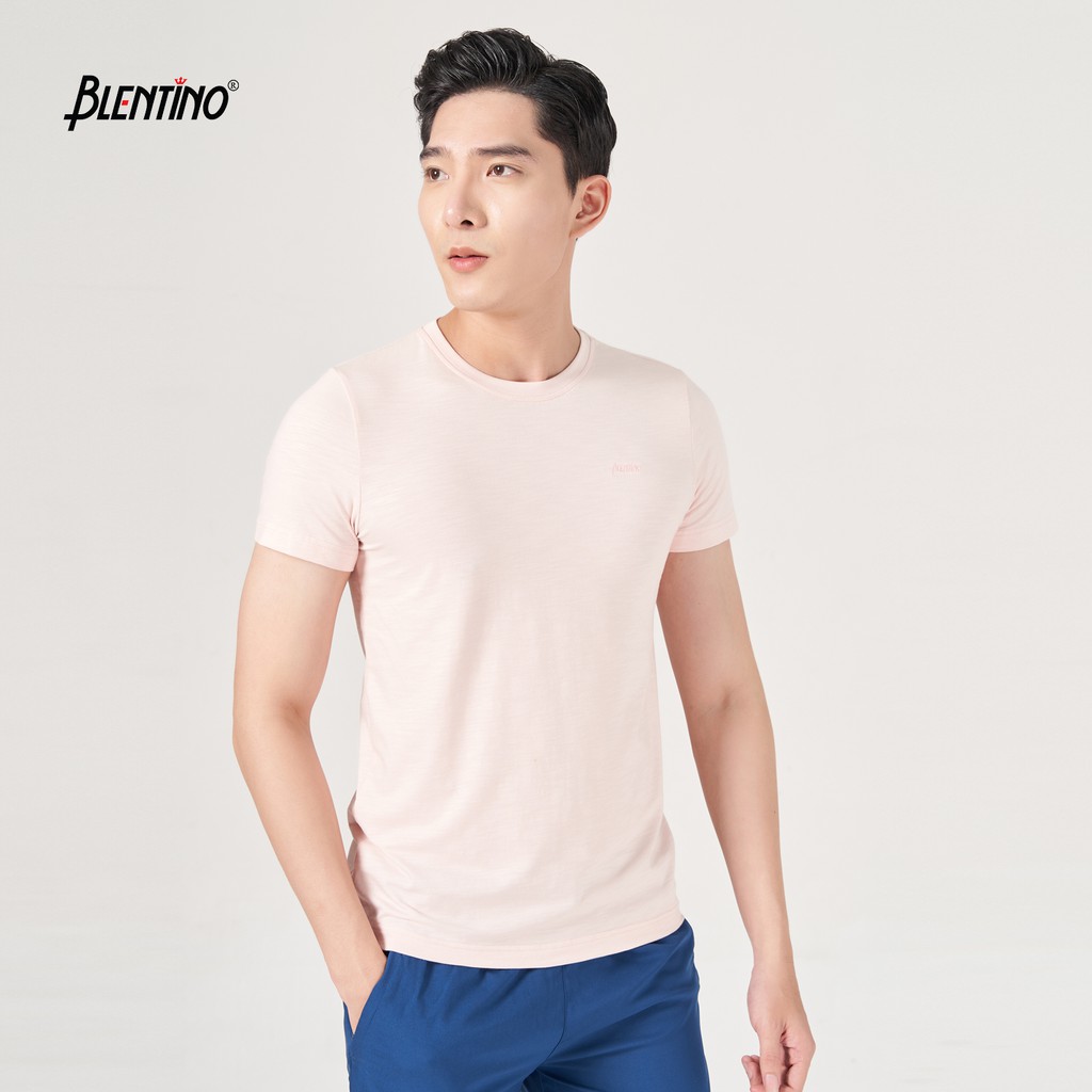 Blentino áo thun cổ tròn 100% cotton cổ tròn TS10