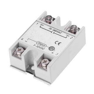 Rơ le trạng thái rắn ssr-10da ssr-25da ssr-40da ssr-50da 10a 25a 40a 50a actually 3-32v dc 24-380da 50rda