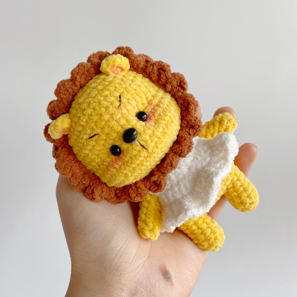 [Công Thức] 🦁 Chart Tiếng Việt chú Sư Tử siêu đáng yêu 🦁 - Yêu Handmade