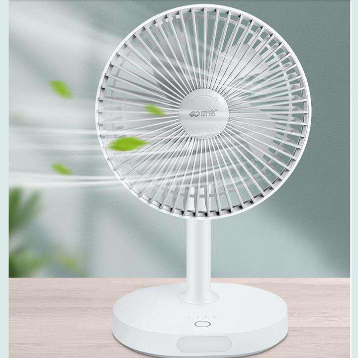 QUẠT SẠC TÍCH ĐIỆN CÓ ĐÈN 3IN1 KM - F0326 (SIÊU GIÁ RẺ) | BigBuy360 - bigbuy360.vn
