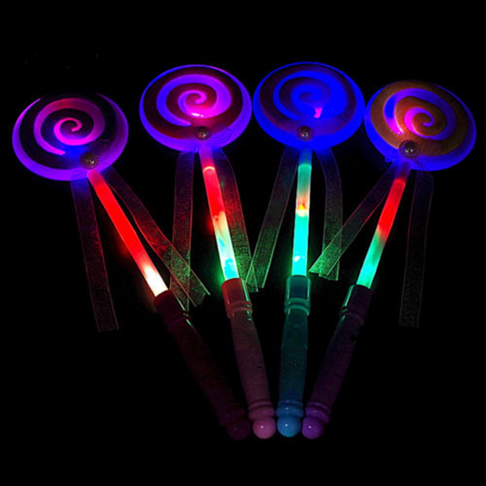 Đồ chơi đũa thần có đèn LED kiểu cây kẹo mút độc đáo