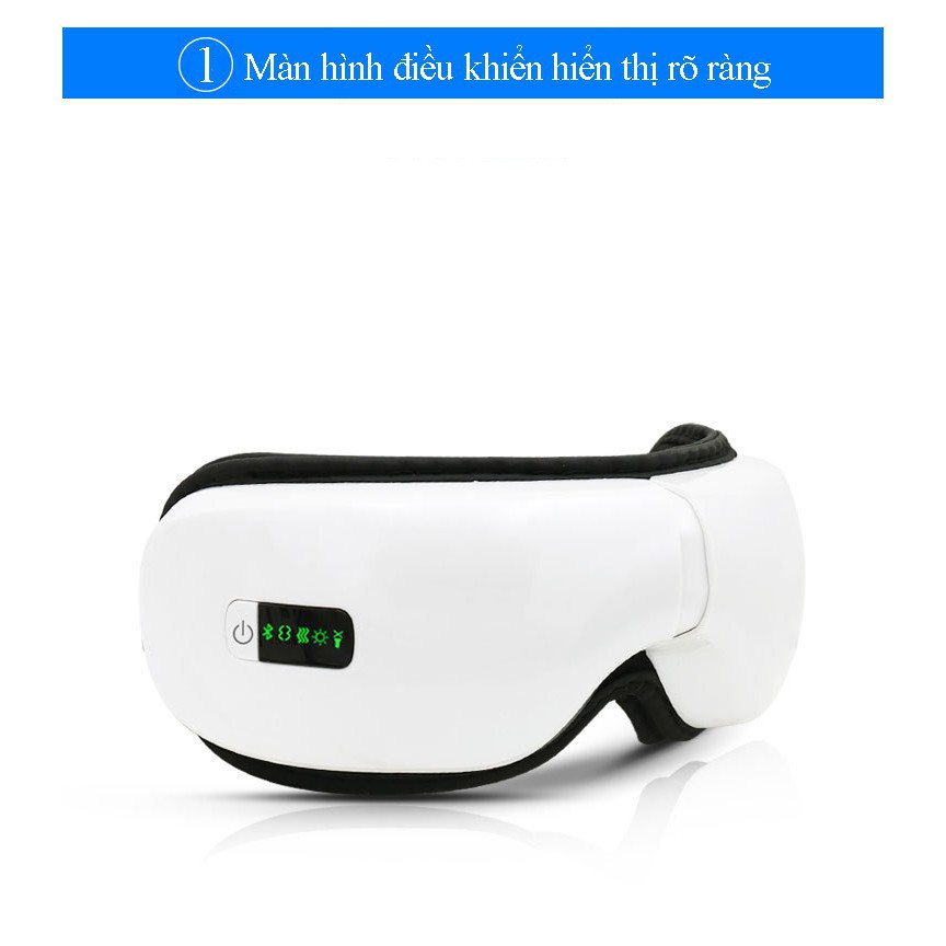 Máy massage mắt Eye Care - Khí nén - Nhiệt - Kết nối Bluetooth