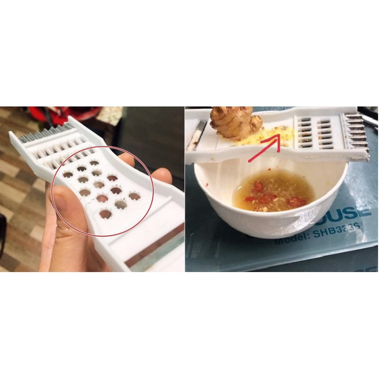 Nạo rau củ 2 đầu tạo hình thù đa năng, nạo rau củ quả c400