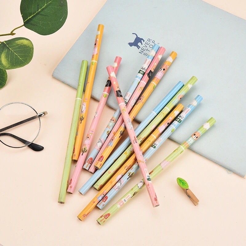 Combo 5 bút chì dễ thương