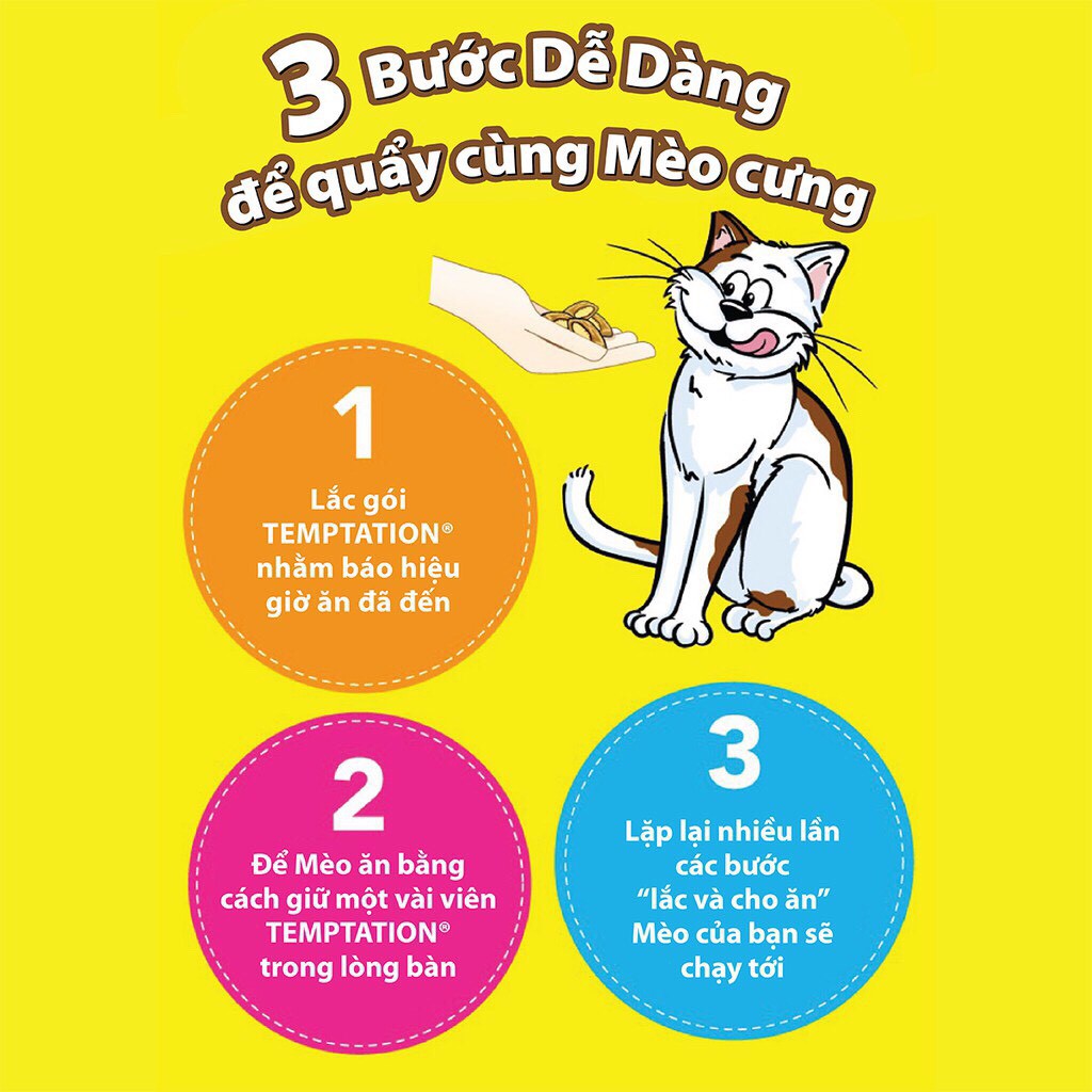 Bánh Thưởng Snack Cho Mèo Ciao Inaba Temptations CattyMan- CHỌN NHIỀU LOẠI