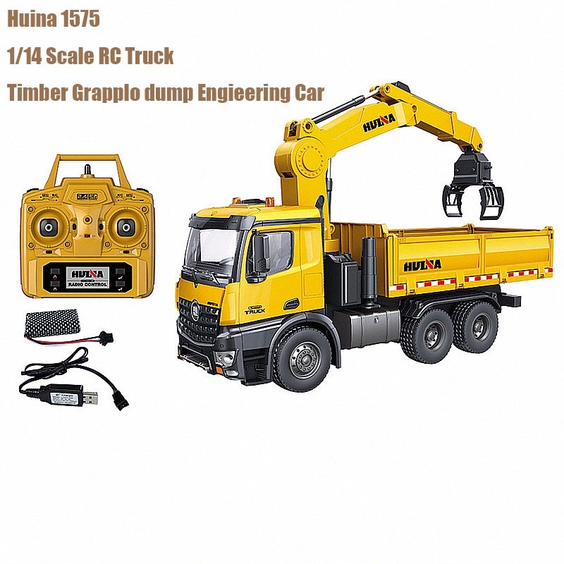 Xe tải chở gỗ huina 1575 huina 575 điều khiển từ xa