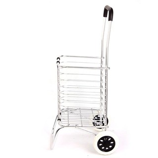 Xe đẩy hàng gấp gọn ( có giỏ )