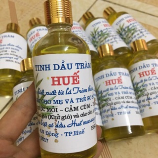 100ml Tinh dầu tràm Huế (lọ tròn)