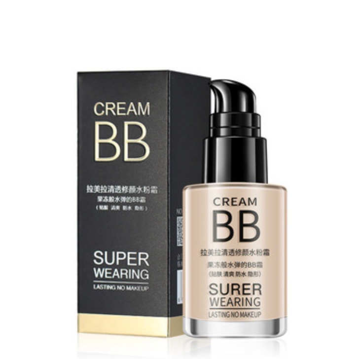 Kem Nền BB Cream Super Wearing Lameila, Kem Nền Che Khuyết Điểm Lameila 30ml