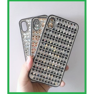 IPHONE 7+.8+.X.XS. XS MAX ỐP XOÀN ĐÁ 3D CAO CẤP SIÊU SANG