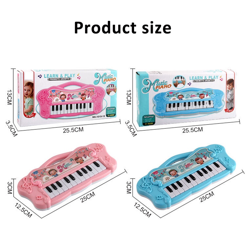 Đồ chơi đàn piano điện tử HYG Toys 13 phím cho bé