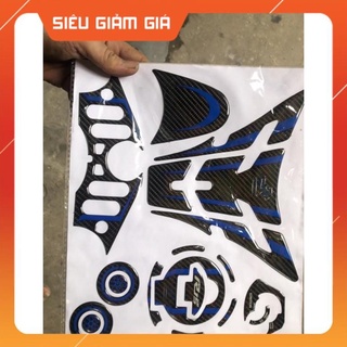 Rẻ yamaha r15 r15v3 tem decal xương cá nắp phuộc bàn thờ nắp xăng