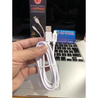 Dây sạc iphone/ipad lightning usb dài 2m thương hiệu Bison