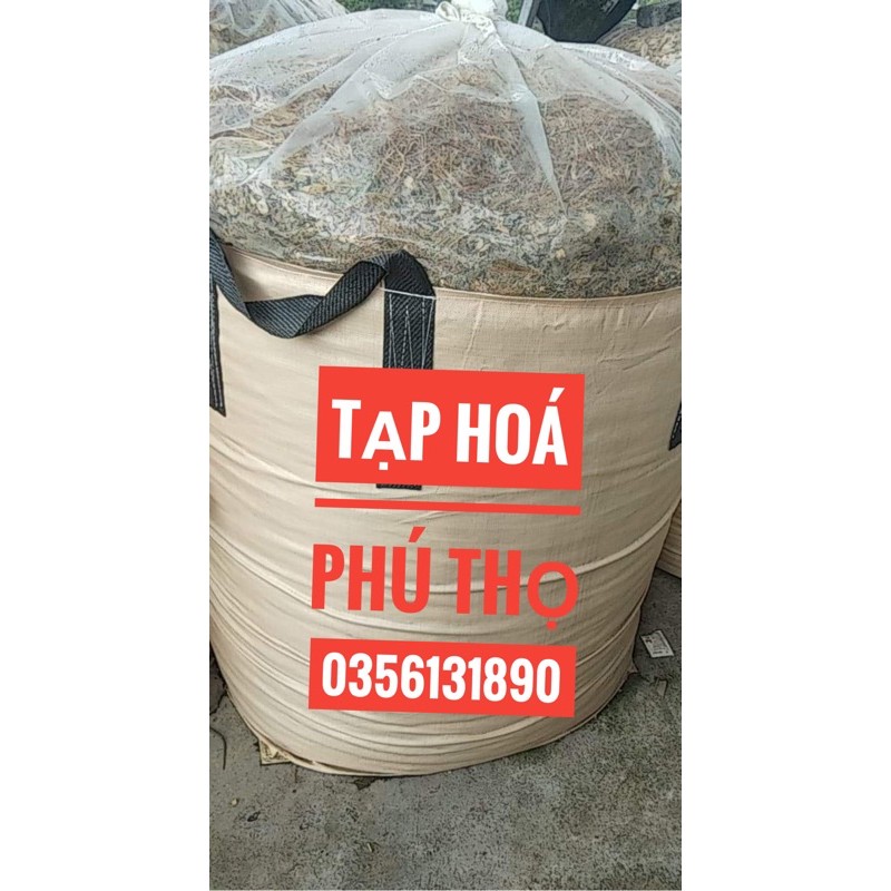 Túi ủ cỏ, bao ủ ngô,thức ăn chăn nuôi có nilon lót trong,khối lượng đựng 600-800kg