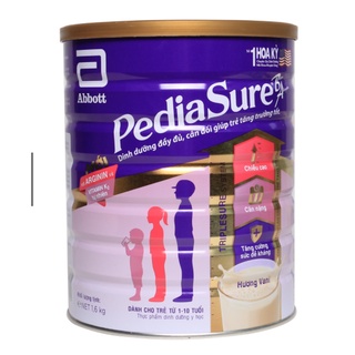 Sữa bột abbott pediasure 1,6kg ba hương vani