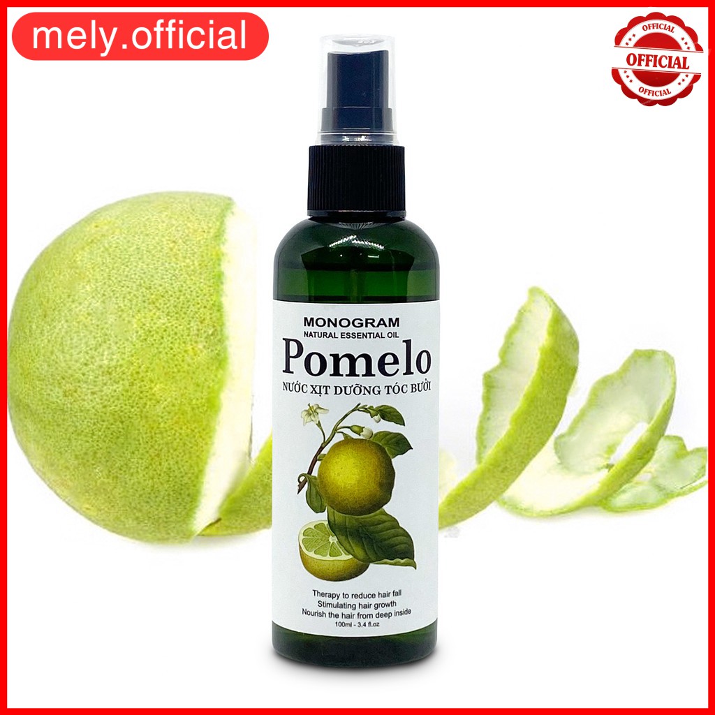 Dưỡng Tóc Tinh Dầu Bưởi Pomelo 100ml giúp giảm rụng tóc, kích thích mọc tóc