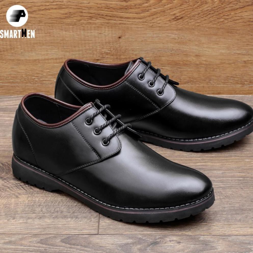 🌟 Giày da bò nguyên miếng SMARTMEN GD105 (đen) Siêu Đẹp hàng cso bảo hành Mã001 . 2020 .. .. . . . .