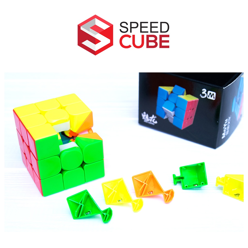 Rubik 3x3 moyu meilong 3M Có Nam Châm Stickerless Rubic Chính Hãng Moyu - Shop Speed Cube