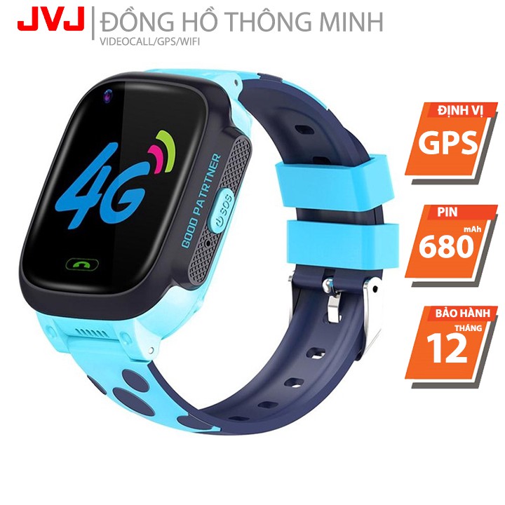 Đồng hồ thông minh trẻ em JVJ DF64S/ Y92/J95H - Hỗ trợ tiếng Việt, Kháng nước IP67 - Bảo hành 12T