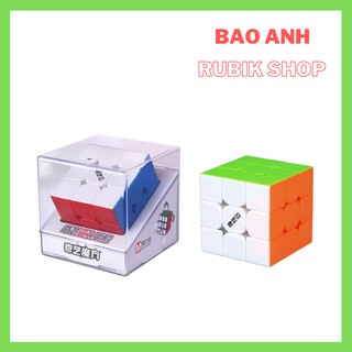 Rubik 3x3 Nam Châm QiYi MS Magnetic Stickerless Rubik 3 Tầng