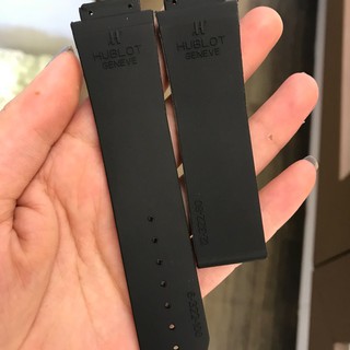 Phụ kiện đồng hồ:Dây đồng hồ Hublot nam cao su size 19-25-22(tặng kèm dụng cụ thay dây)