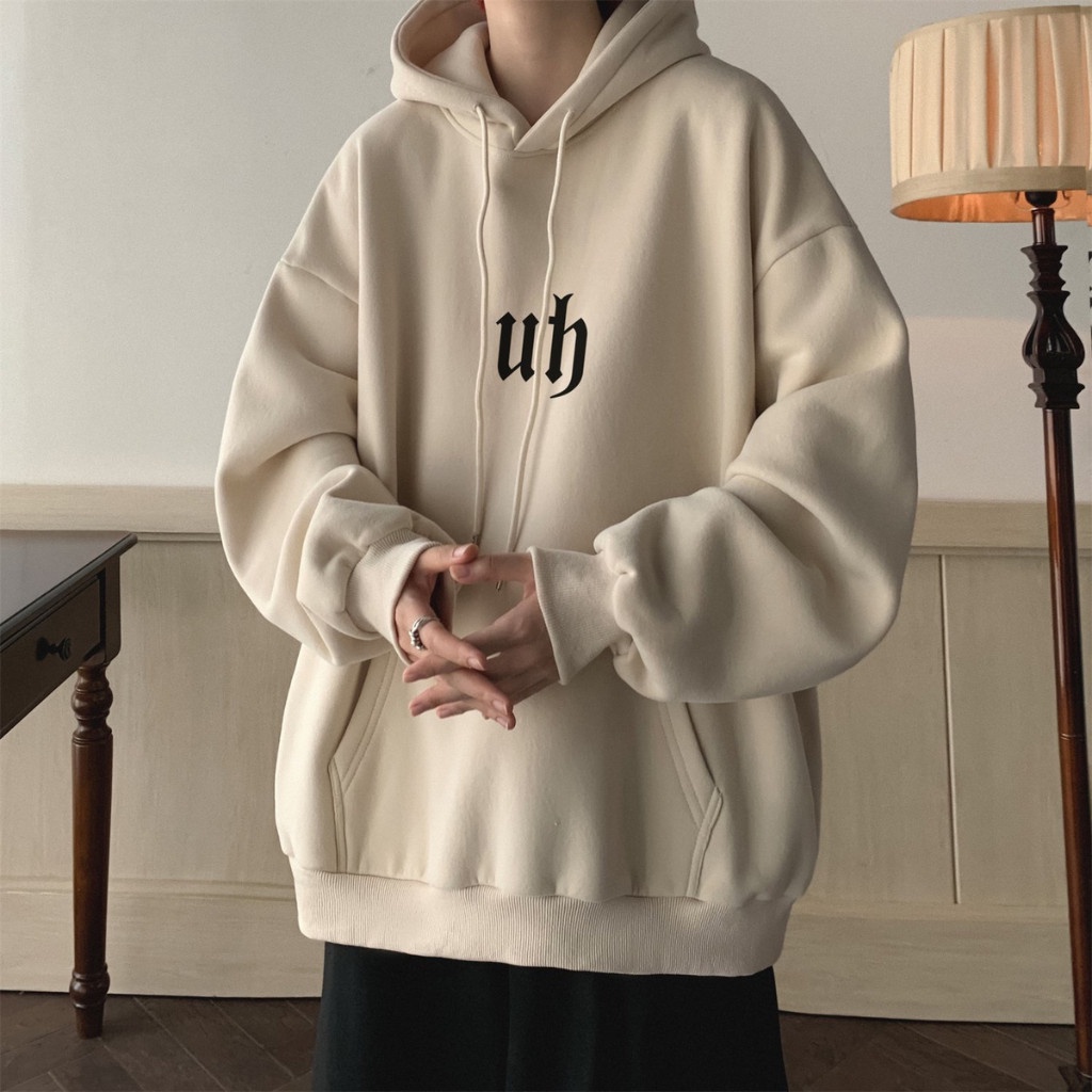 Áo Hoodie Nam Nữ UNIKA Áo Nỉ Bông Nam Form Rộng Unisex Basic Cao Cấp Thời Trang Hàn Quốc 9 Màu AN204