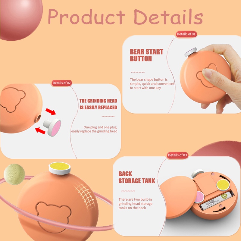 Bộ Dụng Cụ Chăm Sóc Móng Tay Cho Bé Sơ Sinh