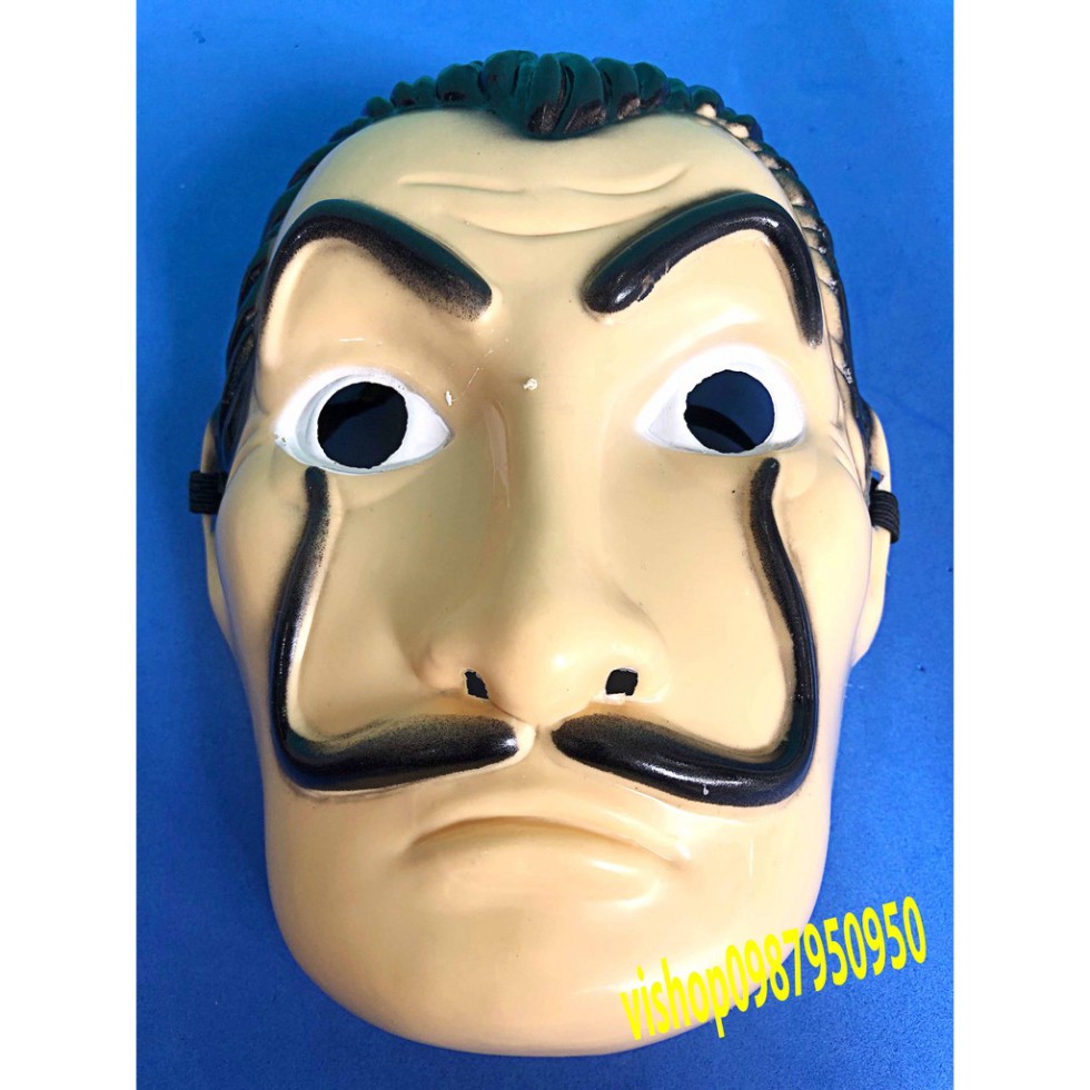 Mặt nạ Money Heist- Salvador Dali Dali mới Salvador Dali Kịch La Casa De Papel Solitaire Nhà Đạo cụ