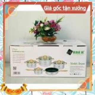 Bộ nồi inox 5 món brass