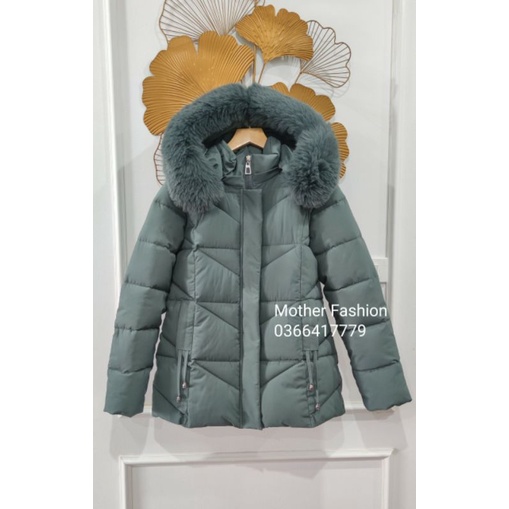 Áo khoác phao nữ trung niên, áo phao trung tuổi cho mẹ AR102 | BigBuy360 - bigbuy360.vn