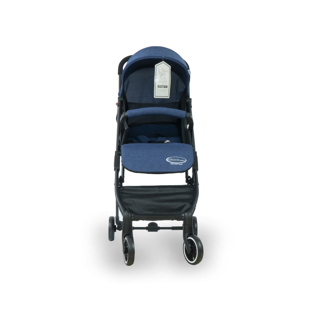 Xe đẩy du lịch gấp gọn Gluck Baby C-3A màu xanh Navy