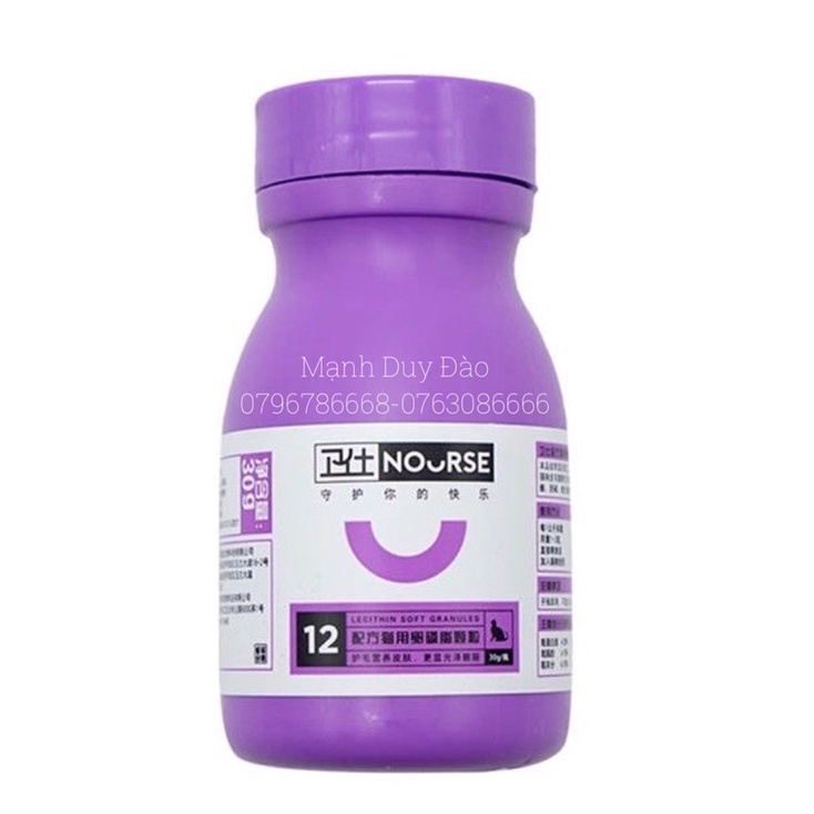 NOURSE 12 :DƯỠNG LÔNG , PHỤC HỒI DA TỔN THƯƠNG SAU NẤM