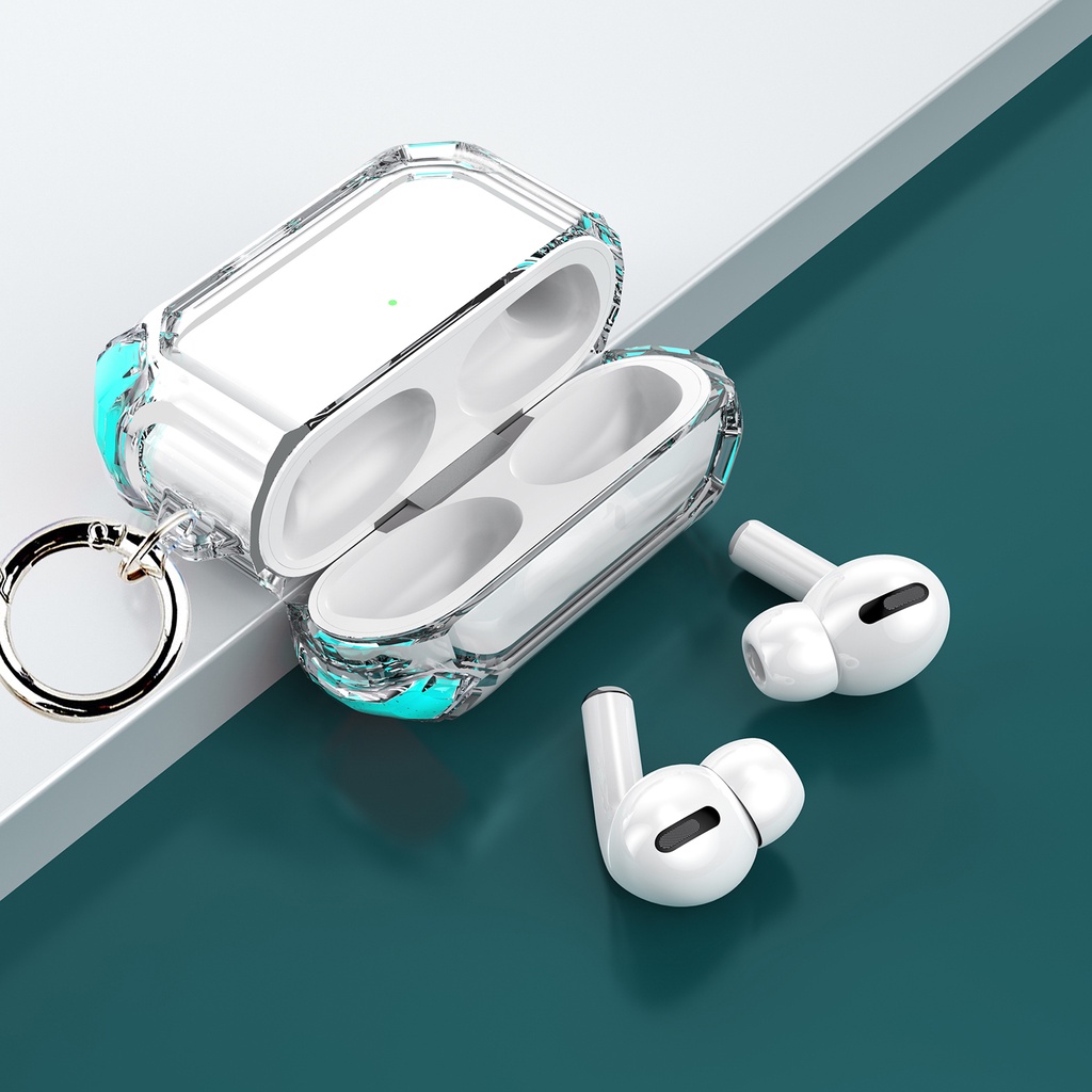 Vỏ Bảo Vệ Hộp Sạc Tai Nghe AirPodsPro2 Trong Suốt Dày Dặn Thiết Kế Góc 3rd 2021 / AirPods3 / AirPodsPro / AirPods2gen