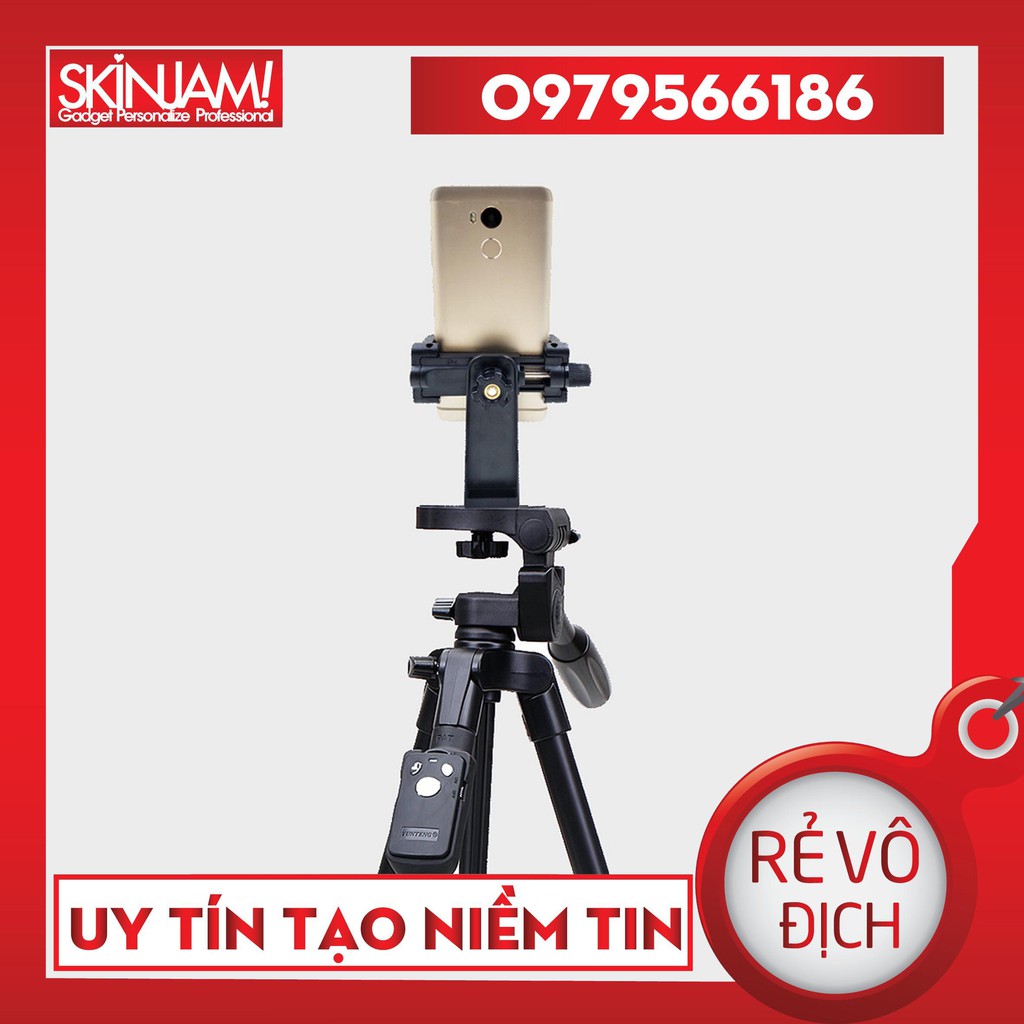 Chân Giá Đỡ Cao Cấp Tripod 3388 Dùng Cho Máy ảnh/ Điện thoại / Camera Có bluetooth Remote