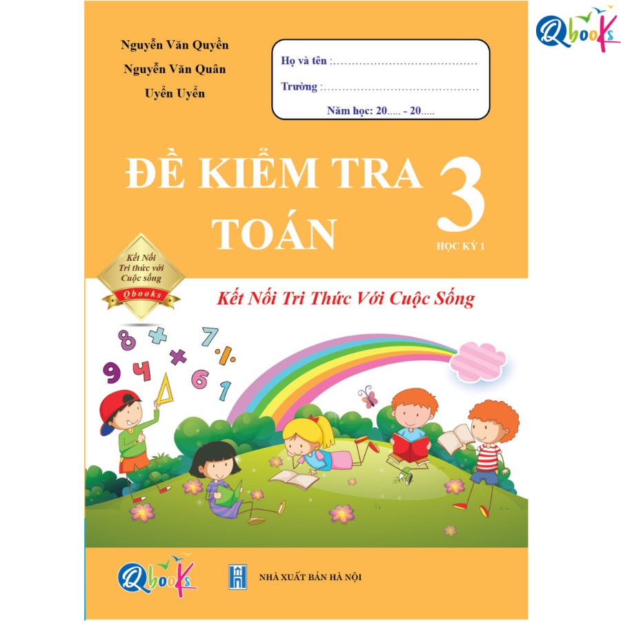 Sách - Combo Đề Kiểm Tra Toán Và Tiếng Việt Lớp 3 Học Kỳ 1 - Kết Nối Tri Thức (2 Cuốn)