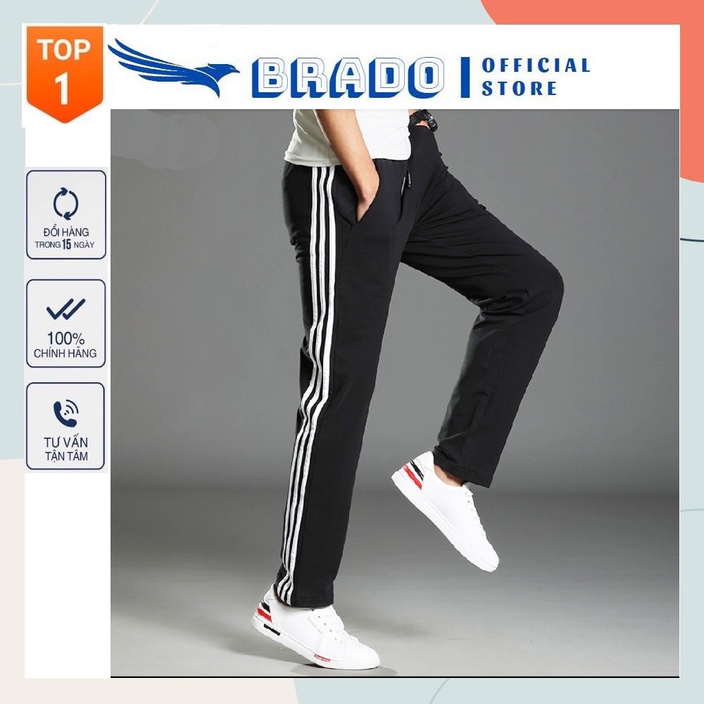 Quần Thể Thao 3 Sọc Dành Cho Cả Nam Và Nữ, Chất Vải Dày Dặn Co Giãn Thoáng Mát