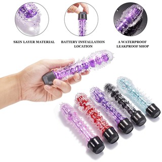 Fashion Crystal Silicone Material, Female Vibration Massage Machine[Like]