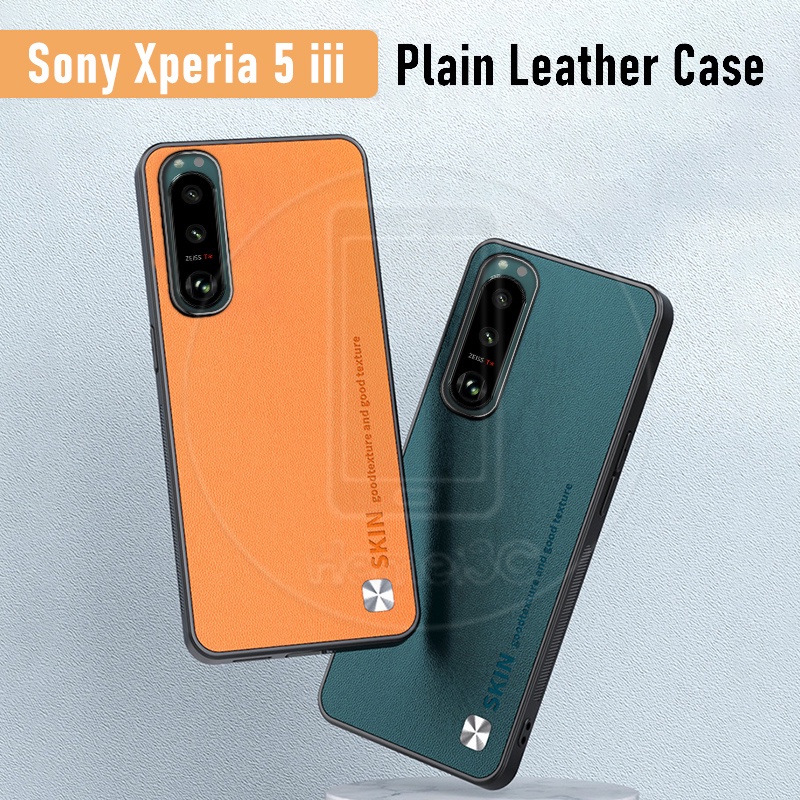 Ốp Lưng Da PU + PC Cứng Cho Sony Xperia 5 Xperia 5 Mark III