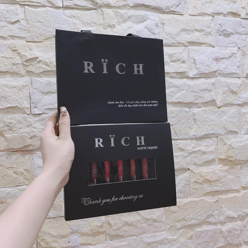 SET SON KEM 5 THOI RICH MATTELIQUID SỊN SÒ | BigBuy360 - bigbuy360.vn